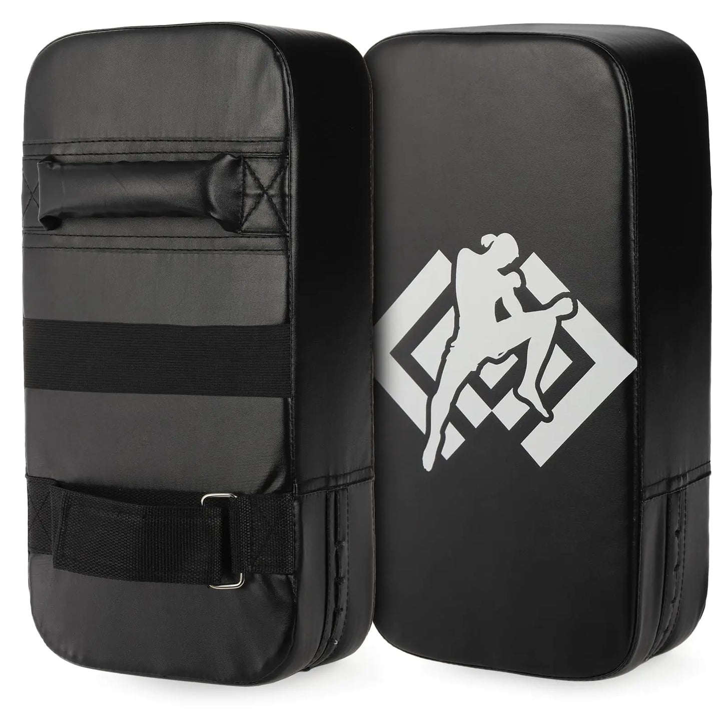 ZOOFOX 2 Pack Muay Thai Pads Boxing Equipment Kicking Punching Shield MMA Karate Taekwondo Training Pads for Men Women Gym