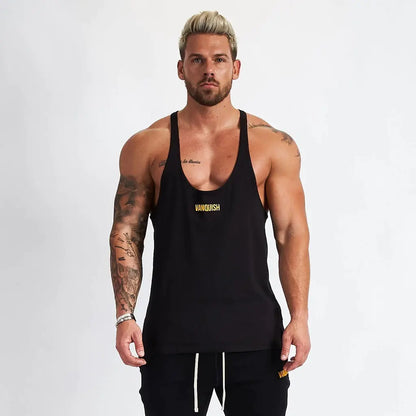 Men's Casual Cotton Vest for Gym & Exercise