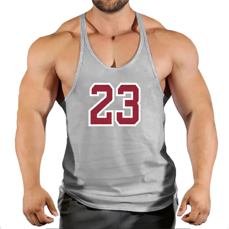 Men's Breathable Cotton Gym Training Vest