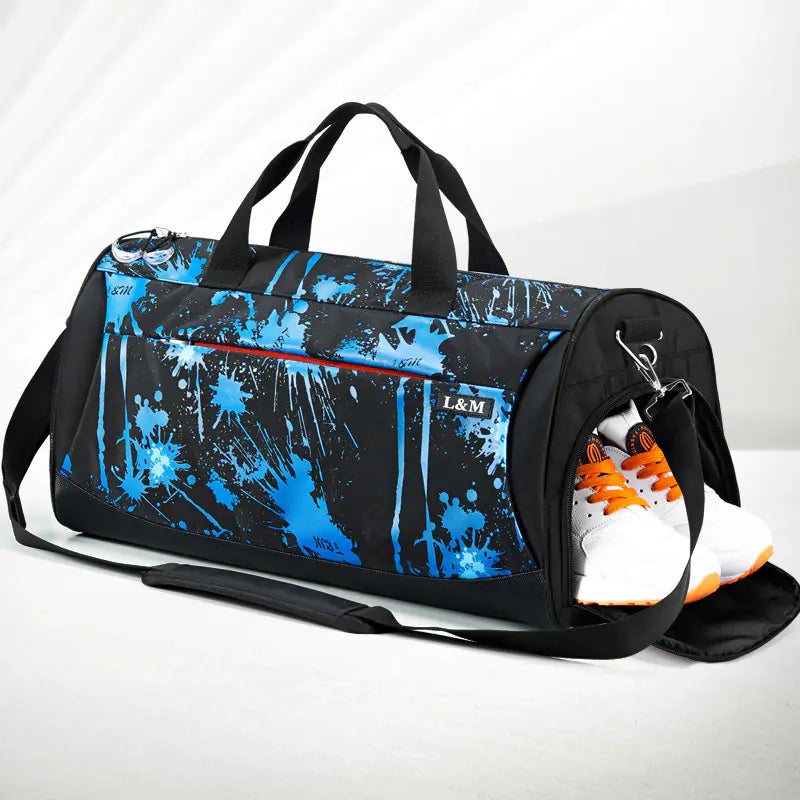 Men's Gym Bag with Separate Shoe Compartment