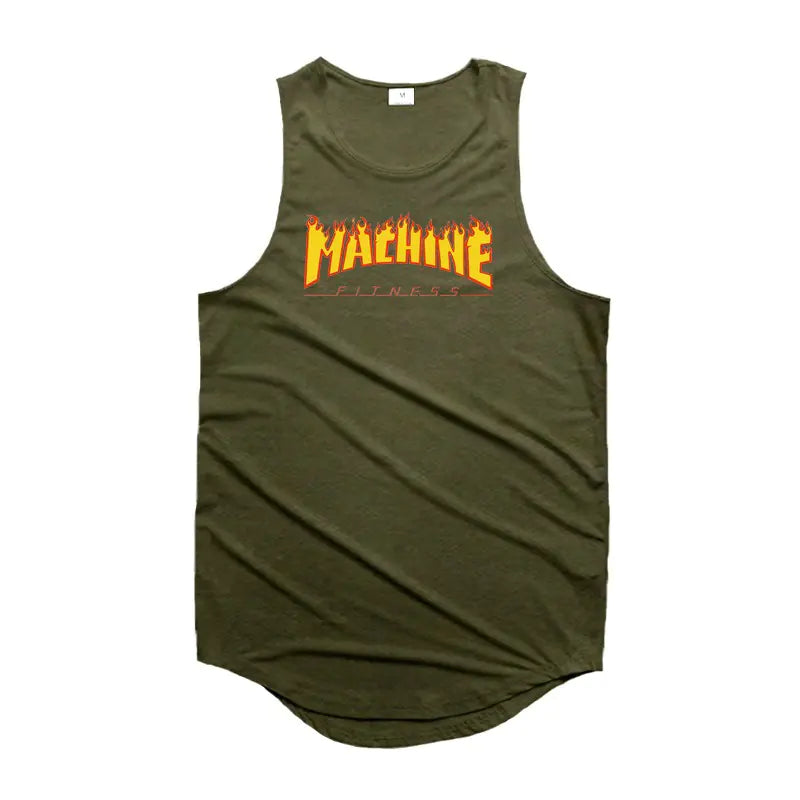 Breathable Cotton Men's Vest for Daily Gym Wear