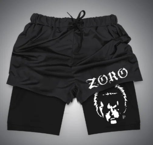 Anime Berserk 2-in-1 Gym Shorts for Men (3D Print)