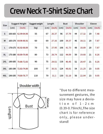 2024 Men's Oversized Cotton Gym Fitness T-shirt