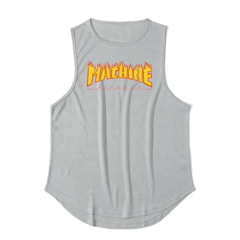 Breathable Cotton Men's Vest for Daily Gym Wear