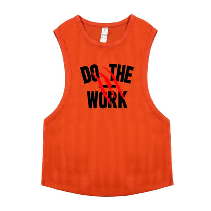 Breathable Cotton Men's Vest for Gym Training
