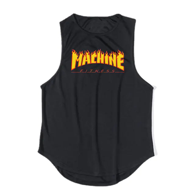 Breathable Cotton Men's Vest for Daily Gym Wear