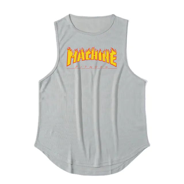 Breathable Cotton Men's Vest for Daily Gym Wear