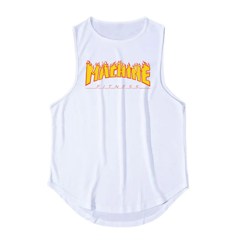 Breathable Cotton Men's Vest for Daily Gym Wear