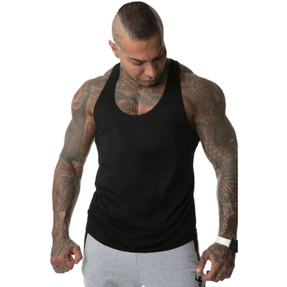 Men's Cotton Vest for Gym - Breathable & Sweat-Absorbing