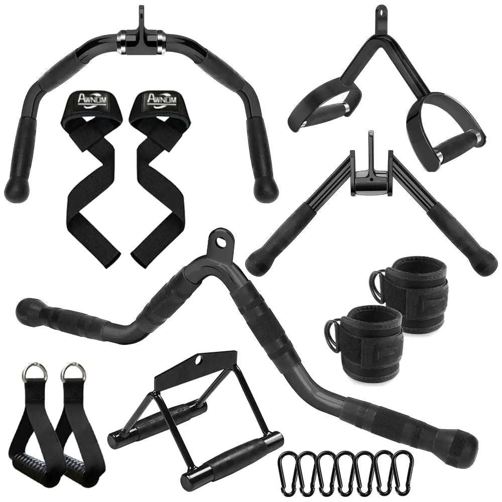 AWNOM LAT Pulldown Attachments Gym Equipment for Cable Machine