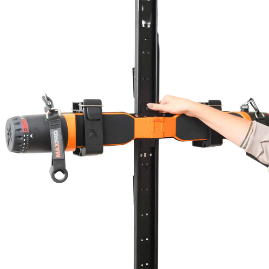 MAXPRO Slimline Wall Track | Precision Engineered Strong & Powerful Design Home Workout Equipment | One-Button Operation SmartConnect Cable Home Gym Sold Separately