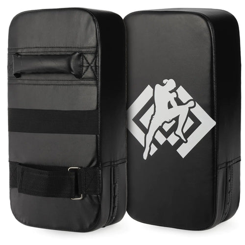 ZOOFOX 2 Pack Muay Thai Pads Boxing Equipment Kicking Punching Shield MMA Karate Taekwondo Training Pads for Men Women Gym