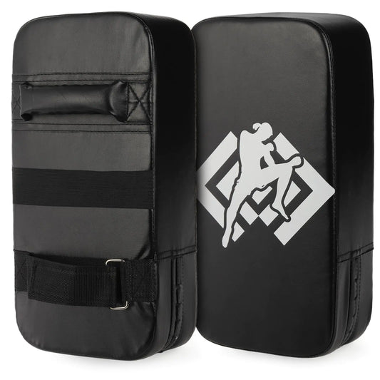 ZOOFOX 2 Pack Muay Thai Pads Boxing Equipment Kicking Punching Shield MMA Karate Taekwondo Training Pads for Men Women Gym