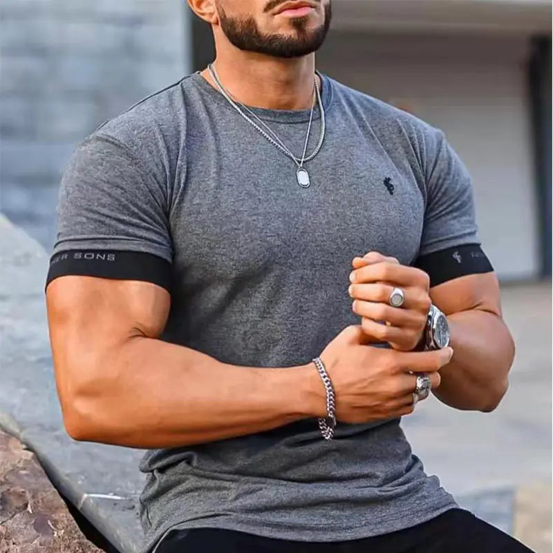 Men's Cotton Gym Shirt for Any Activity