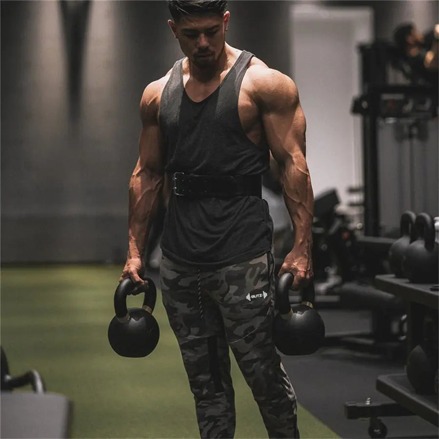 Men's Pure Cotton Jogging Sweatpants for Gym & Running
