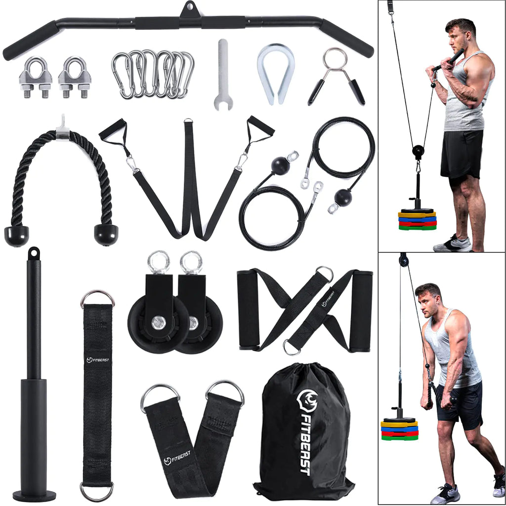 FitBeast Pulley System Gym Cable Weight Pulley System