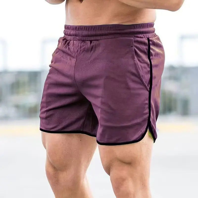 Summer Men's Fitness Gym Shorts for Bodybuilding